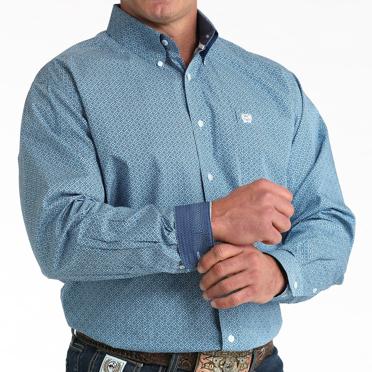 Blue Ridge Diamond Cinch Button-Up