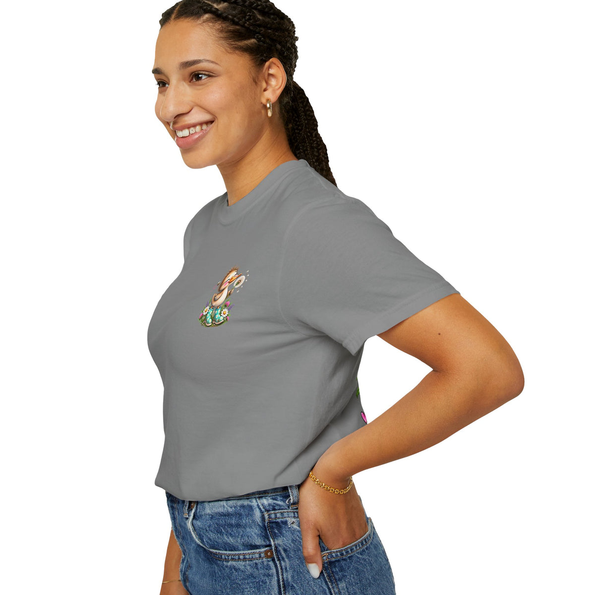 Waddle in His Joy Comfort Colors® Faith Tee | 1 Thessalonians 5:16 KJV