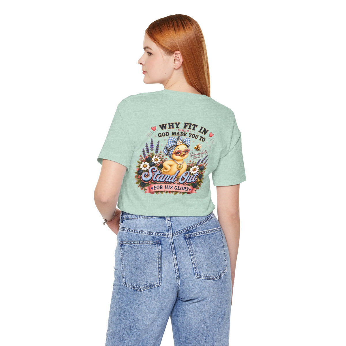 Made to Stand Out Duck Tee | Faith-Inspired Boutique T-Shirt | Faithfully Everwild