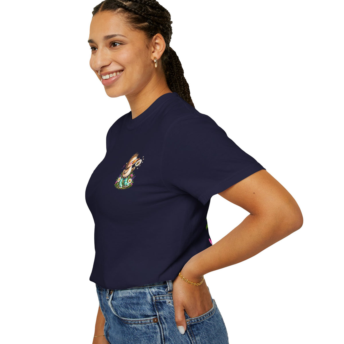 Waddle in His Joy Comfort Colors® Faith Tee | 1 Thessalonians 5:16 KJV