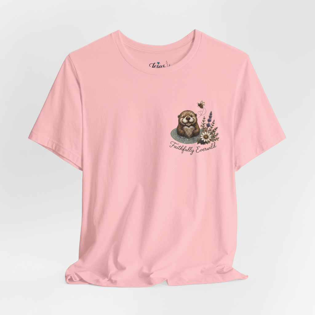 My Favorite Rock Otter Faith Shirt – Psalm 18:2 KJV