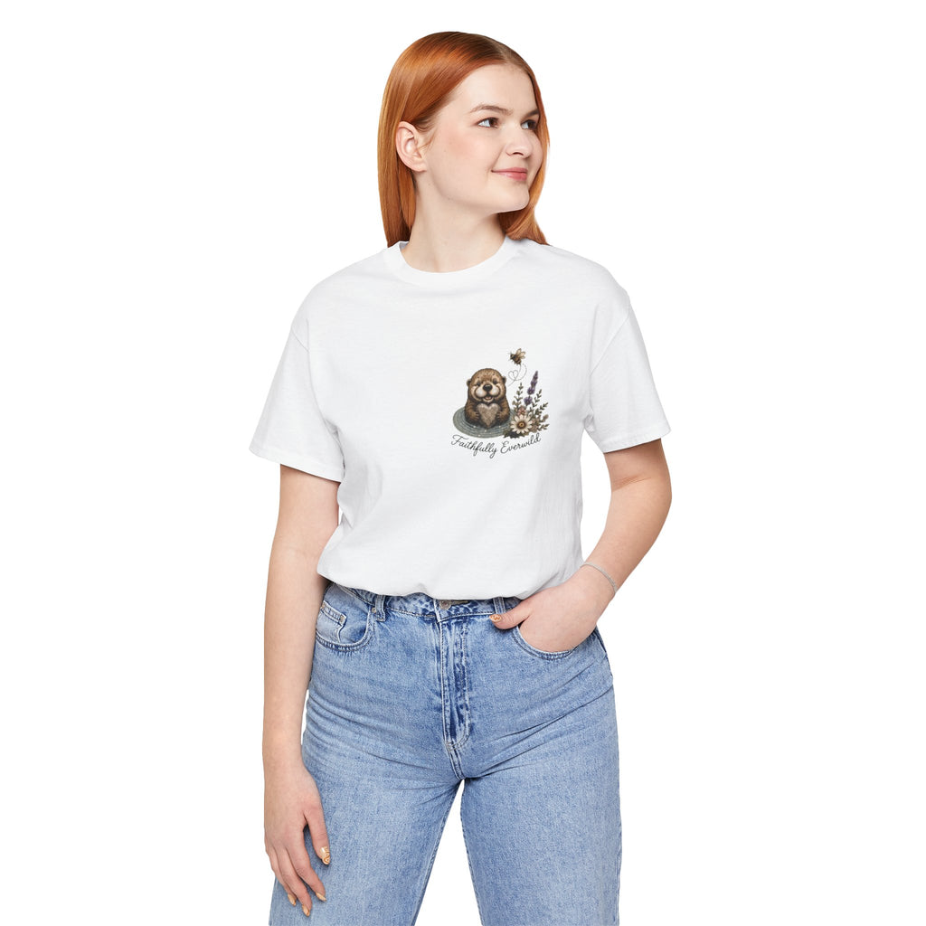 My Favorite Rock Otter Faith Shirt – Psalm 18:2 KJV