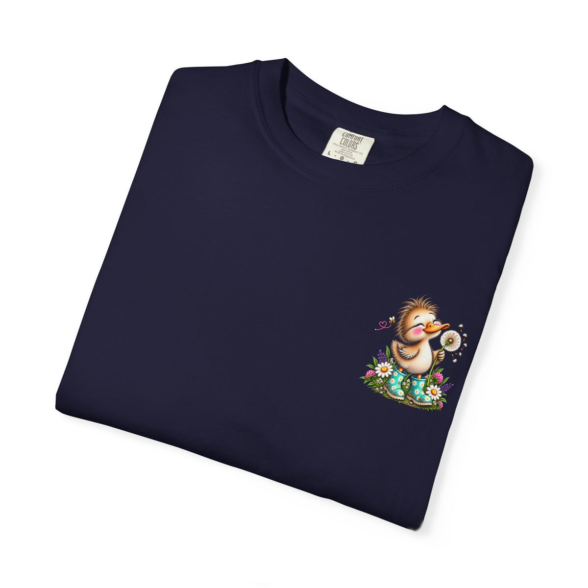 Waddle in His Joy Comfort Colors® Faith Tee | 1 Thessalonians 5:16 KJV