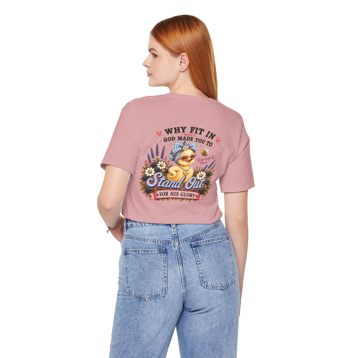 Made to Stand Out Duck Tee | Faith-Inspired Boutique T-Shirt | Faithfully Everwild