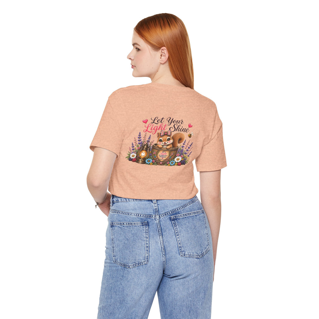Let Your Light Shine Wildflower Tee | Matthew 5:14