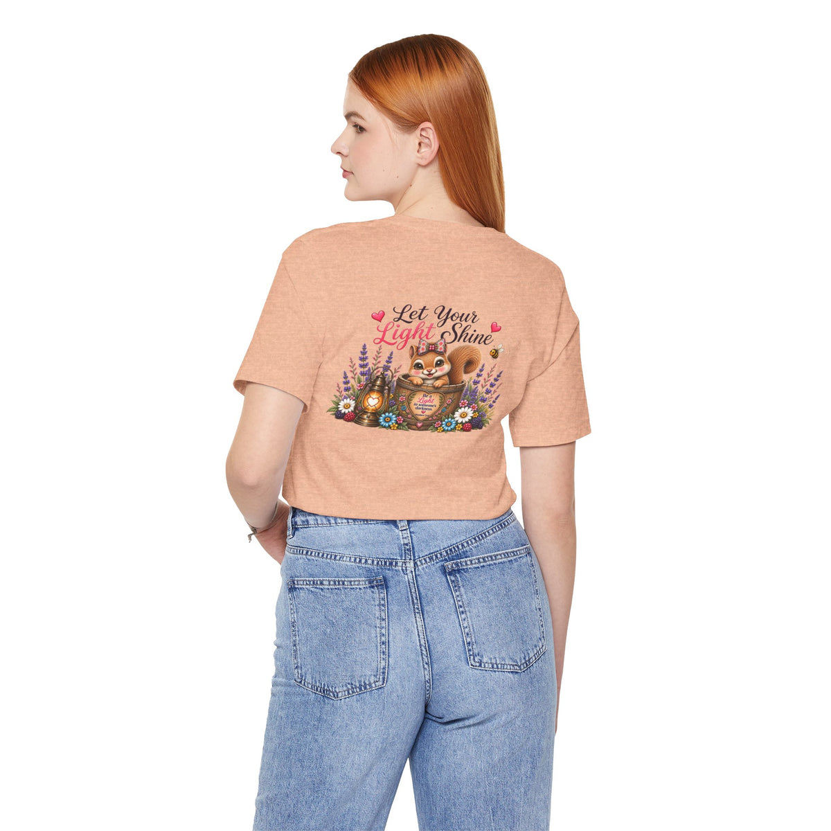 Let Your Light Shine Wildflower Tee | Matthew 5:14