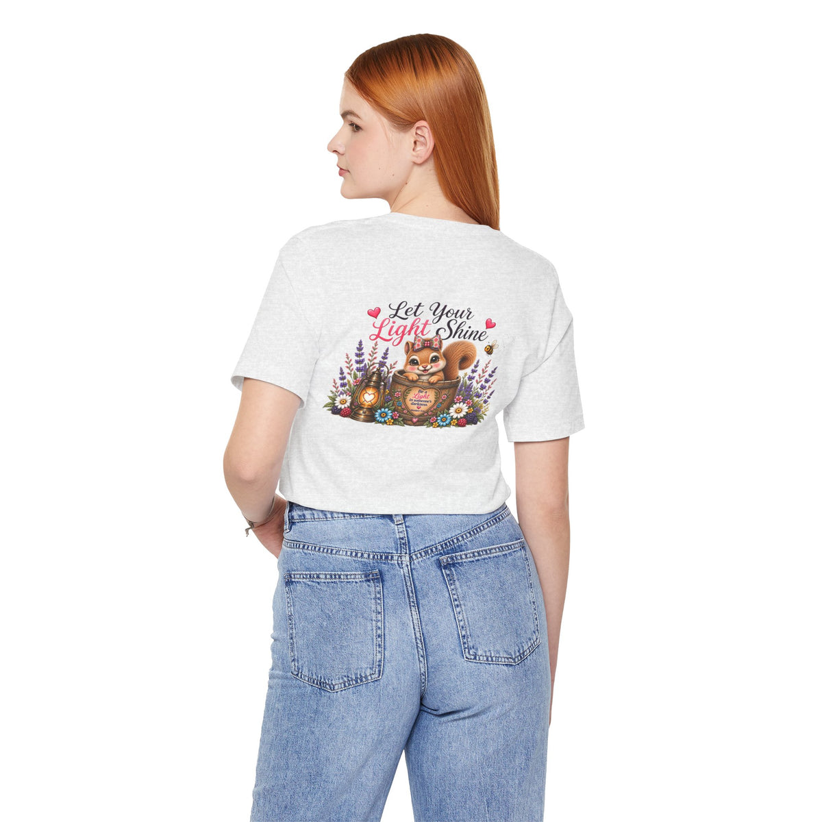 Let Your Light Shine Wildflower Tee | Matthew 5:14