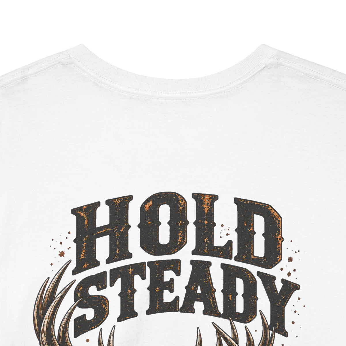 Hold Steady Bow Hunting Tee | Psalm 31:24