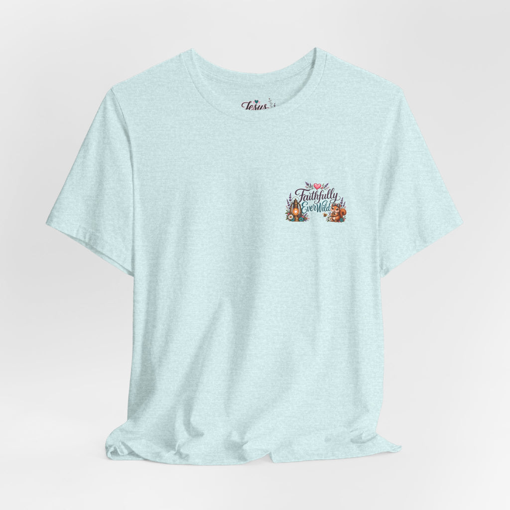 Let Your Light Shine Wildflower Tee | Matthew 5:14