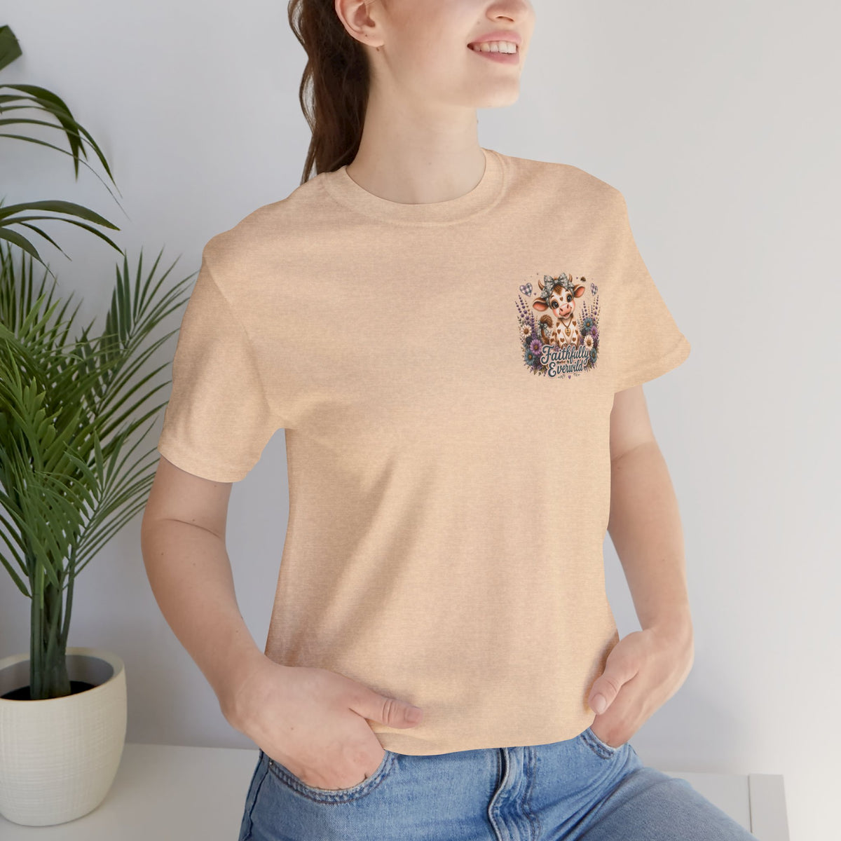Why Fit In? God Made You to Stand Out Faith Tee