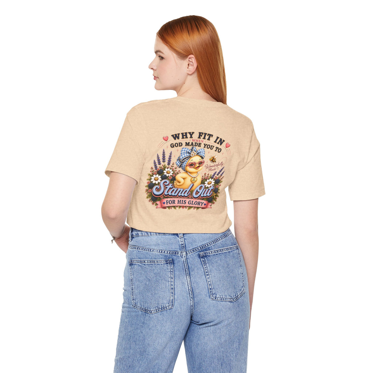Made to Stand Out Duck Tee | Faith-Inspired Boutique T-Shirt | Faithfully Everwild