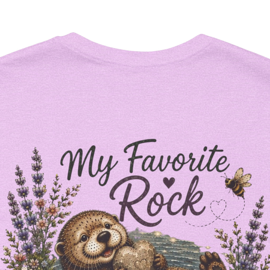 My Favorite Rock Otter Faith Shirt – Psalm 18:2 KJV