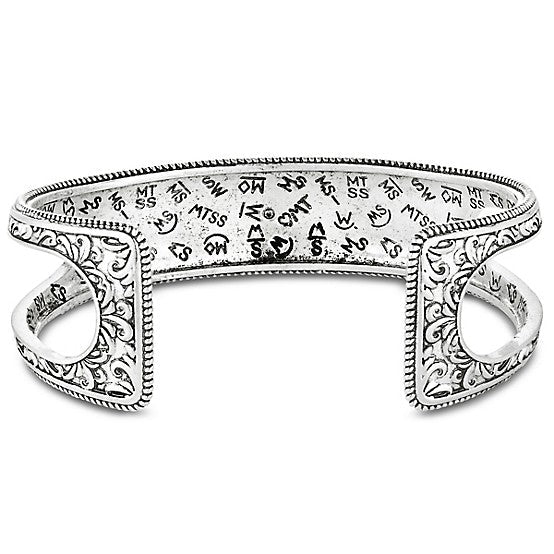 Modern Cowgirl Silver Cuff Bracelet