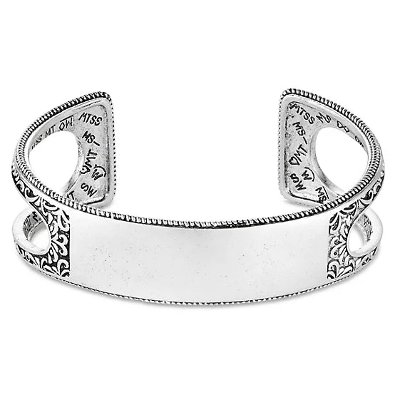 Modern Cowgirl Silver Cuff Bracelet