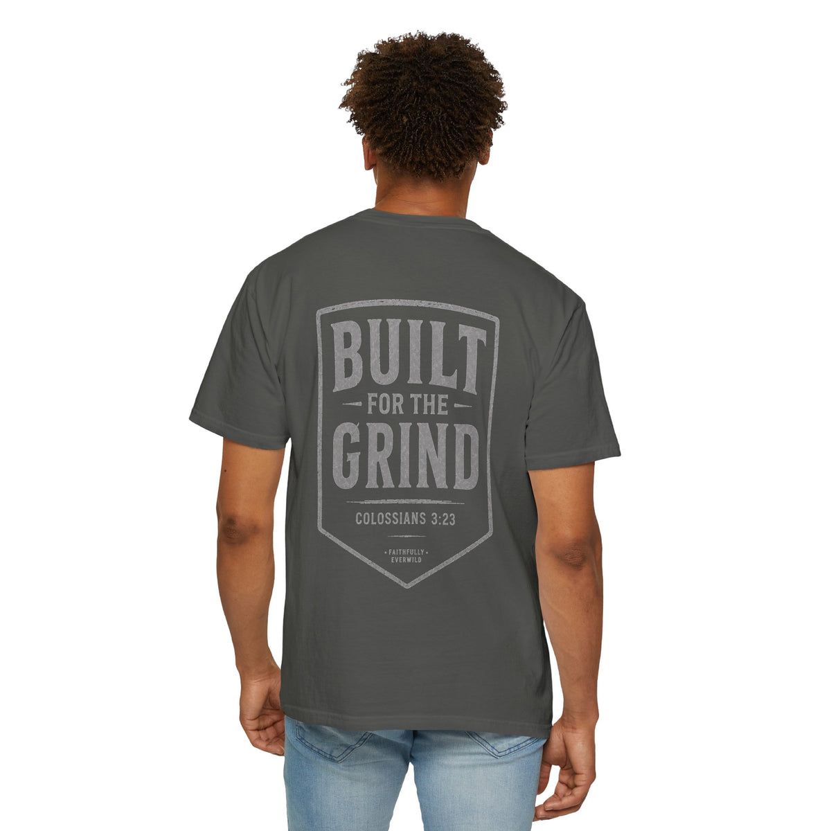 Built for the Grind | Colossians 3:23 Heavyweight Men’s Tee
