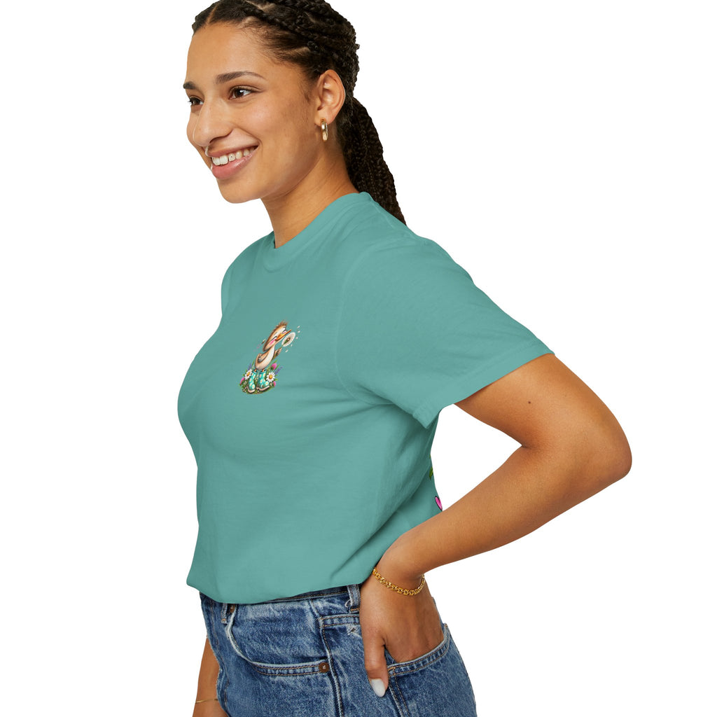 Waddle in His Joy Comfort Colors® Faith Tee | 1 Thessalonians 5:16 KJV