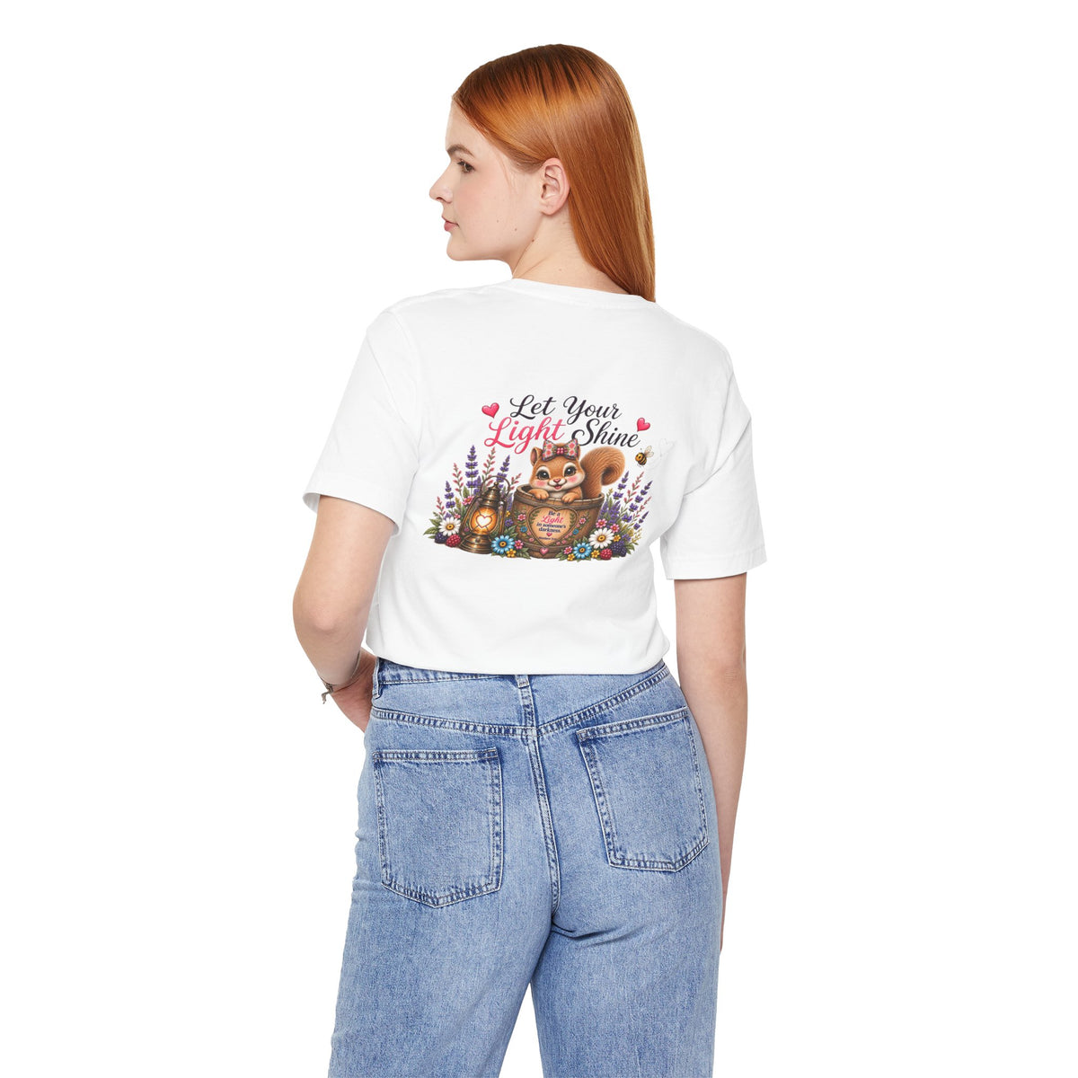 Let Your Light Shine Wildflower Tee | Matthew 5:14