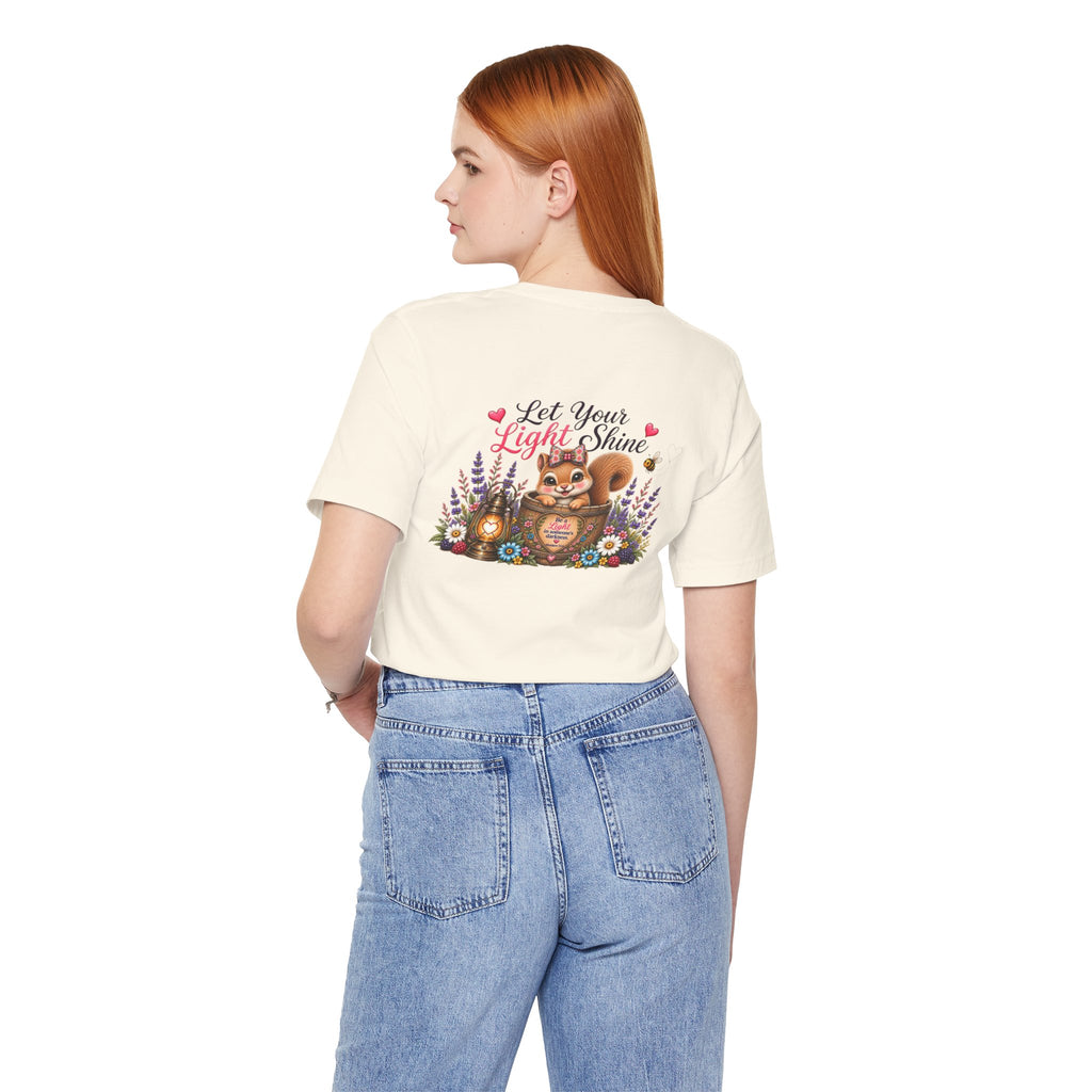Let Your Light Shine Wildflower Tee | Matthew 5:14