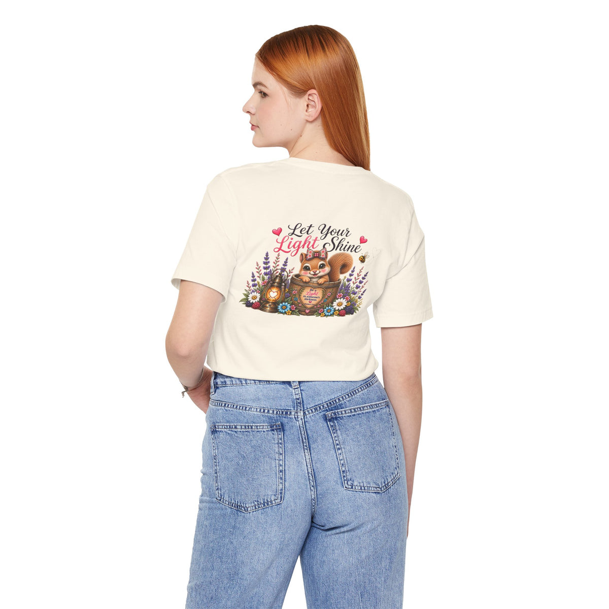 Let Your Light Shine Wildflower Tee | Matthew 5:14