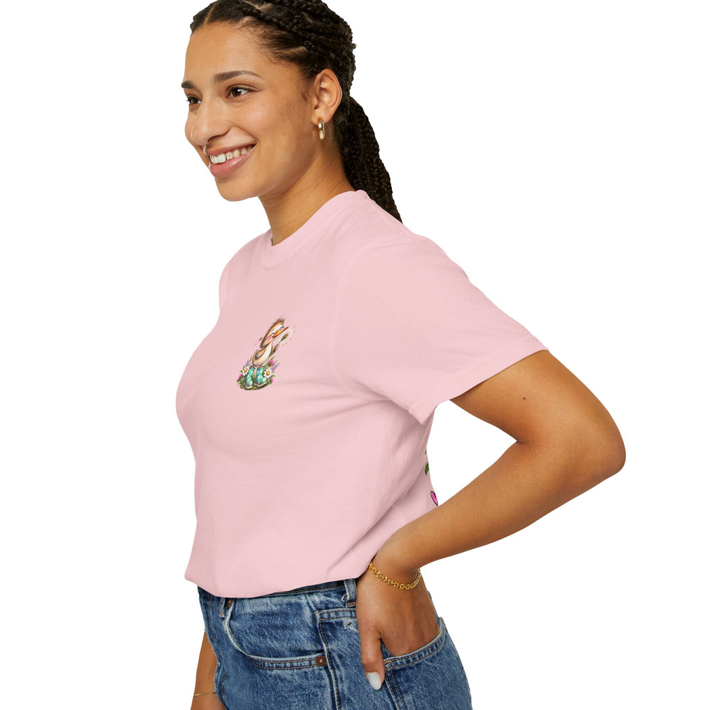Waddle in His Joy Comfort Colors® Faith Tee | 1 Thessalonians 5:16 KJV