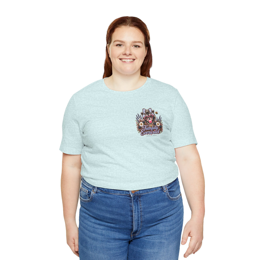 Wonderfully Made Raccoon Tee • Stand Out for His Glory | Psalm 139:14
