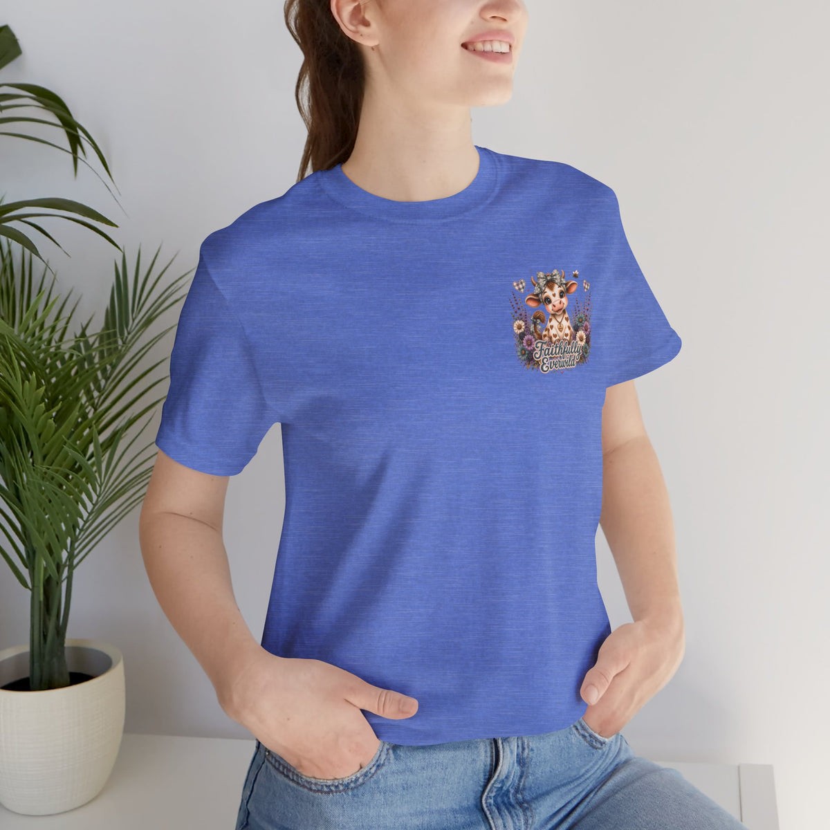 Why Fit In? God Made You to Stand Out Faith Tee