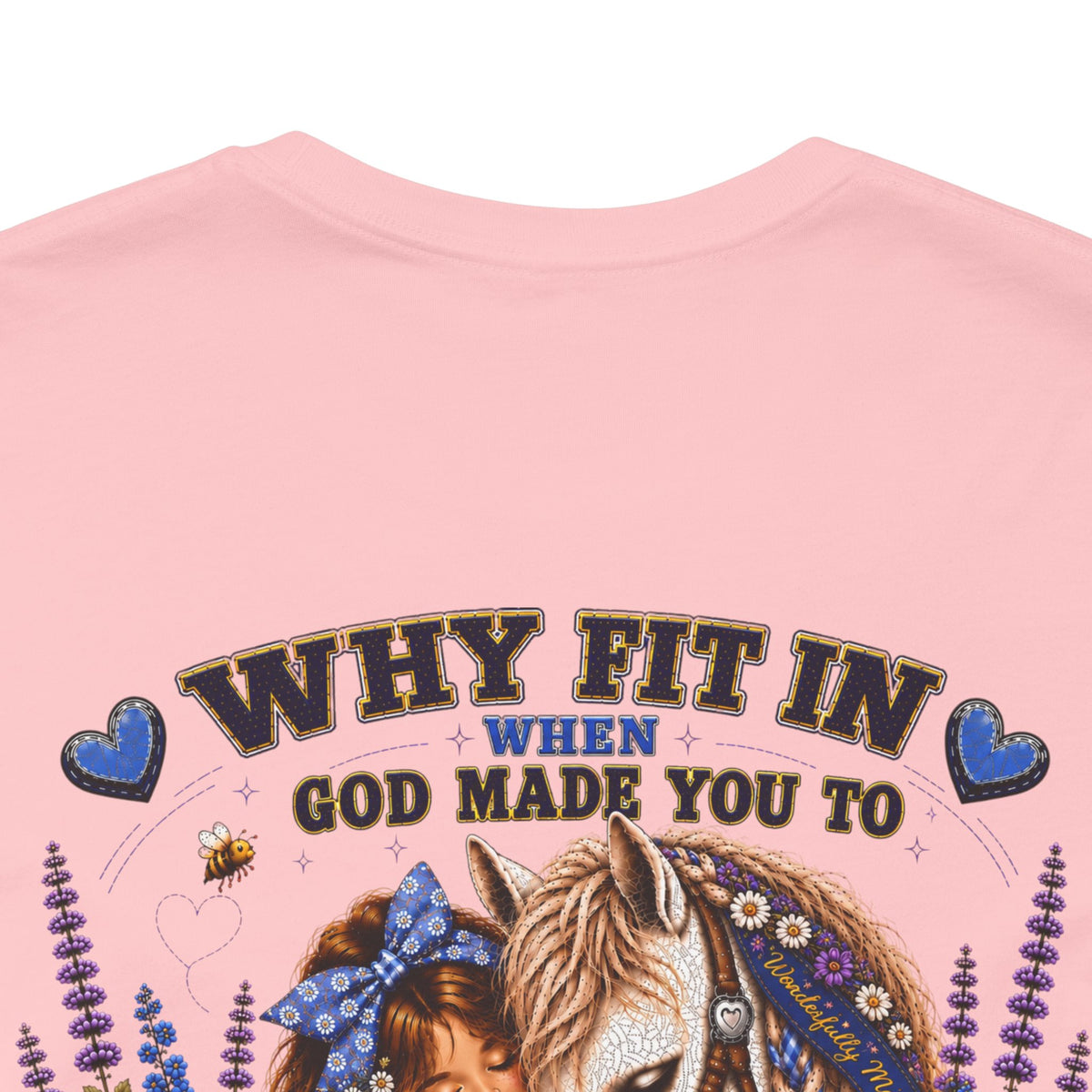 Wonderfully Made • Stand Out for His Glory Horse Tee | Psalm 139:14