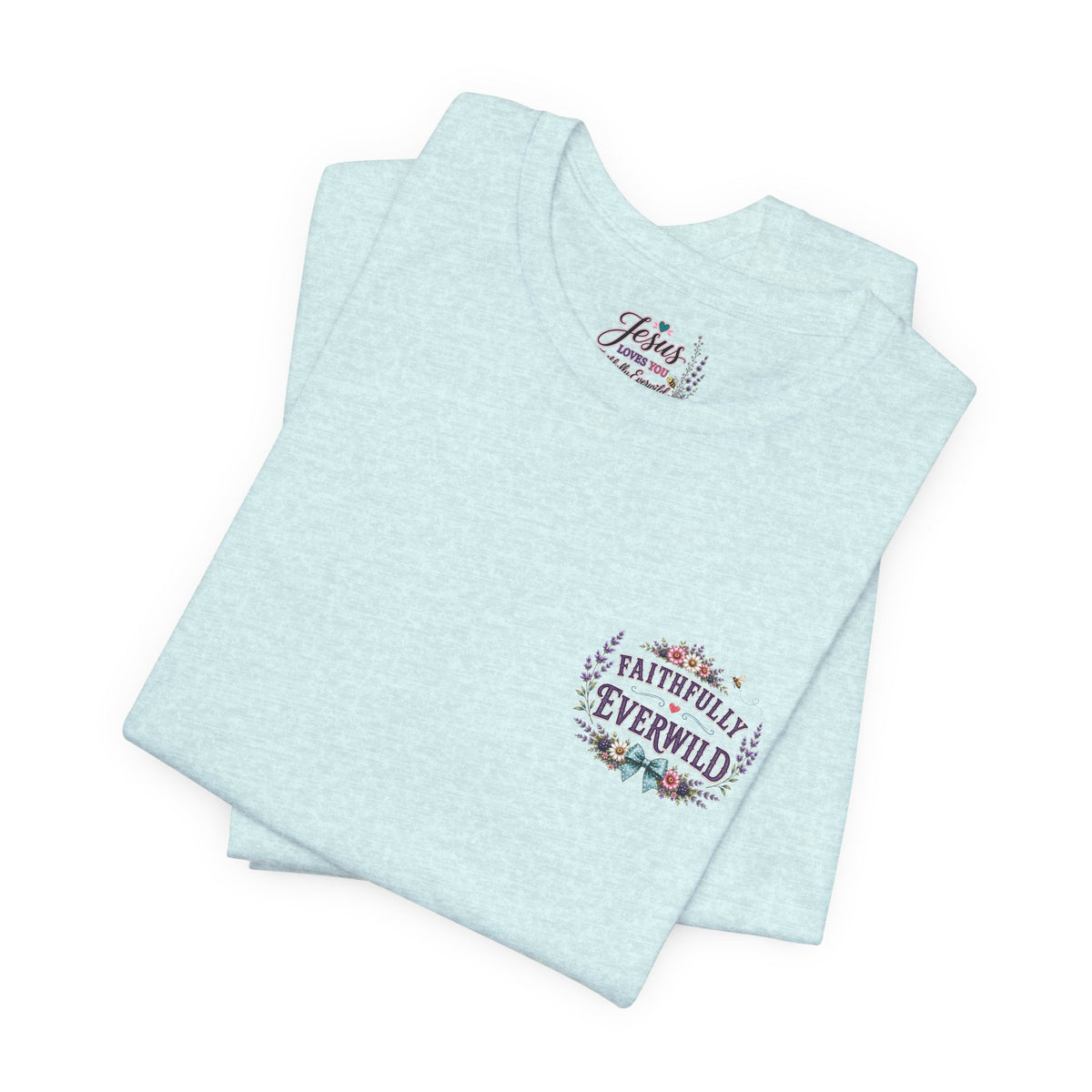 Fueled by Faith & Feed Buckets Tee-Philippians 4:19