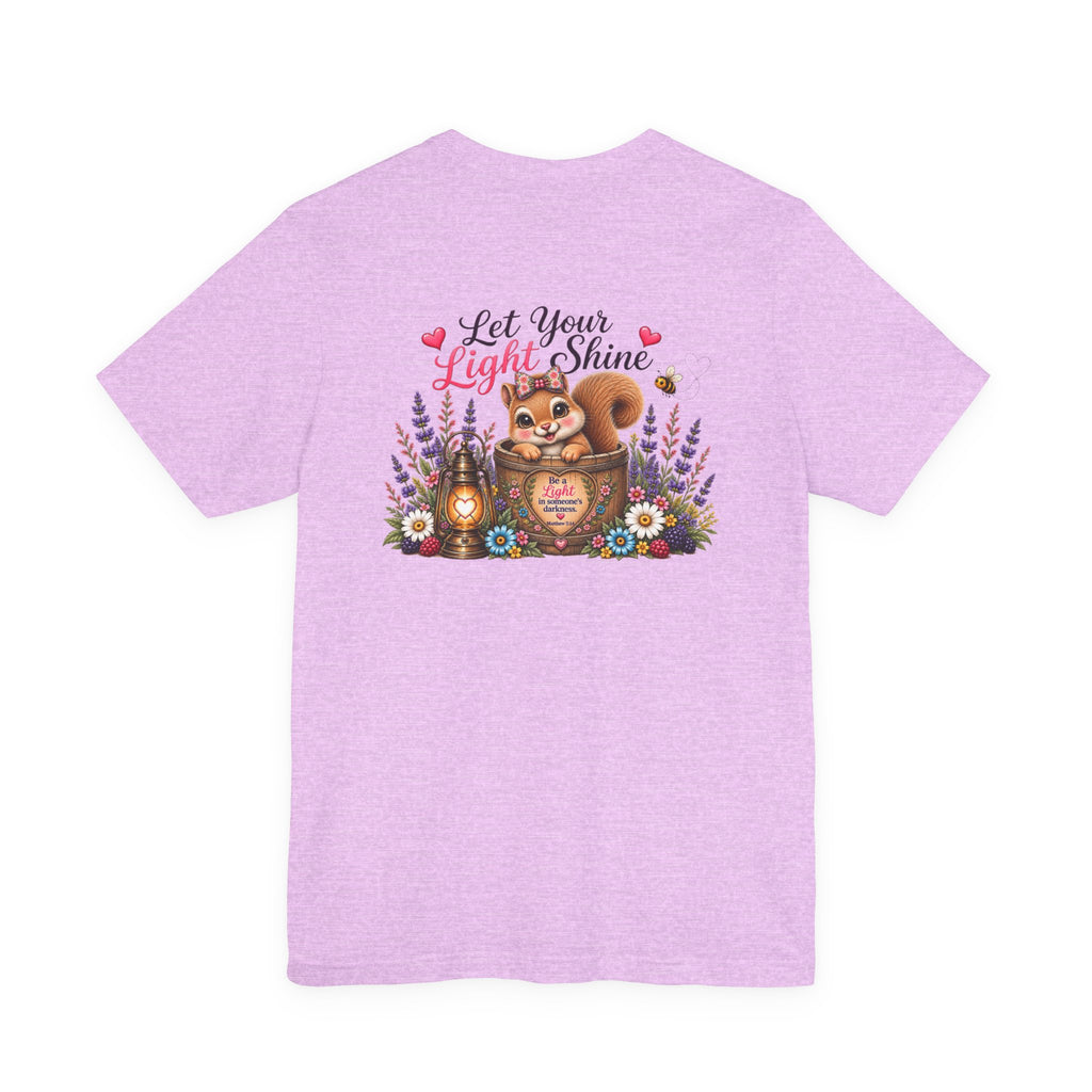 Let Your Light Shine Wildflower Tee | Matthew 5:14