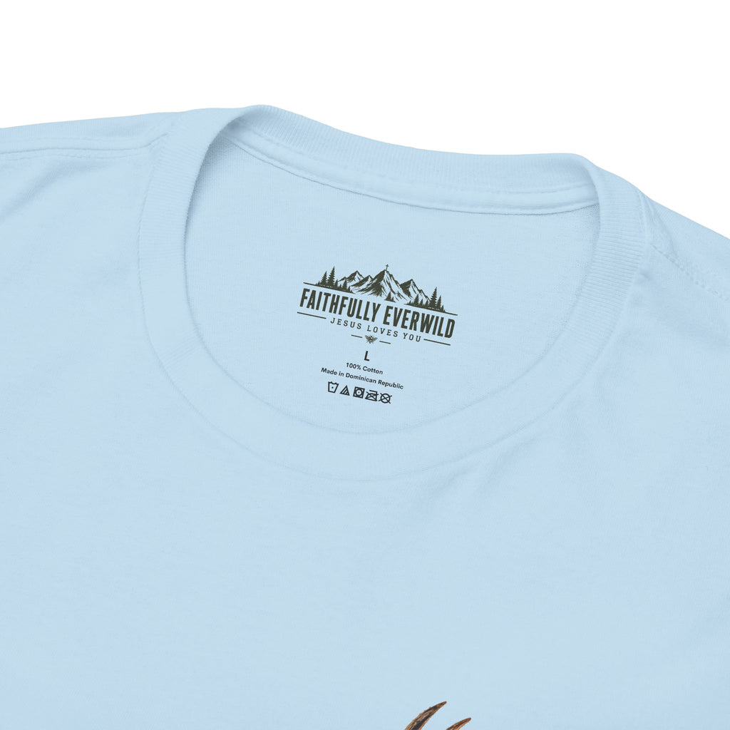 Hold Steady Bow Hunting Tee | Psalm 31:24