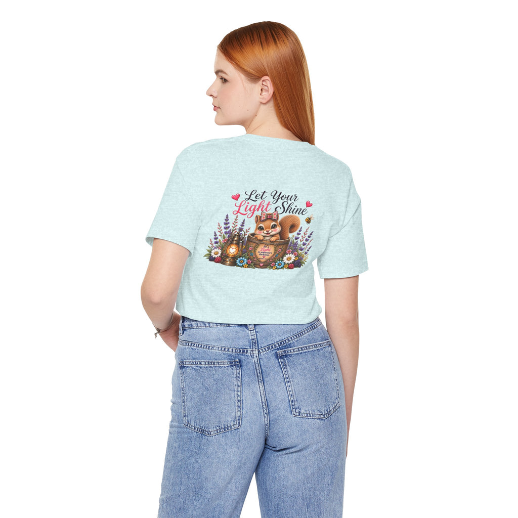 Let Your Light Shine Wildflower Tee | Matthew 5:14