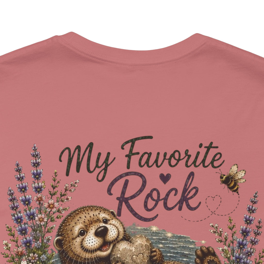 My Favorite Rock Otter Faith Shirt – Psalm 18:2 KJV