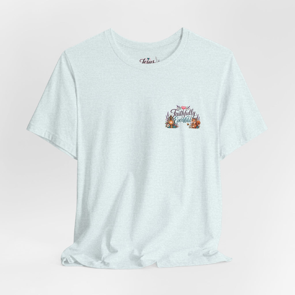 Let Your Light Shine Wildflower Tee | Matthew 5:14