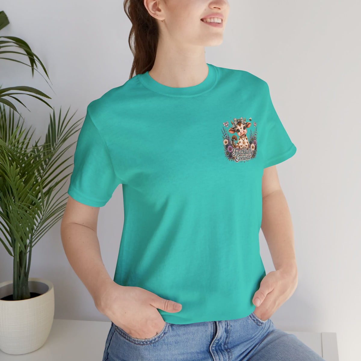 Why Fit In? God Made You to Stand Out Faith Tee