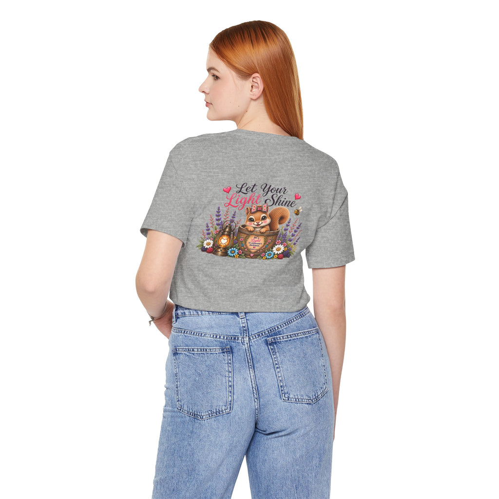 Let Your Light Shine Wildflower Tee | Matthew 5:14