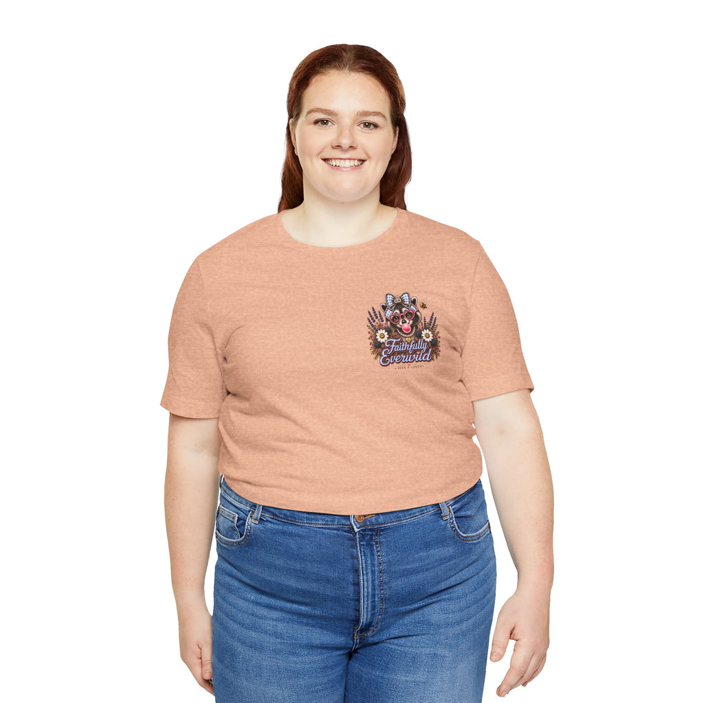 Wonderfully Made Raccoon Tee • Stand Out for His Glory | Psalm 139:14