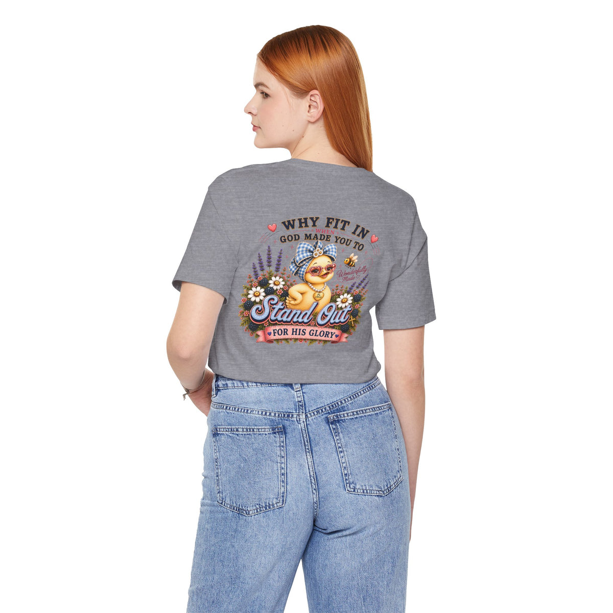 Made to Stand Out Duck Tee | Faith-Inspired Boutique T-Shirt | Faithfully Everwild