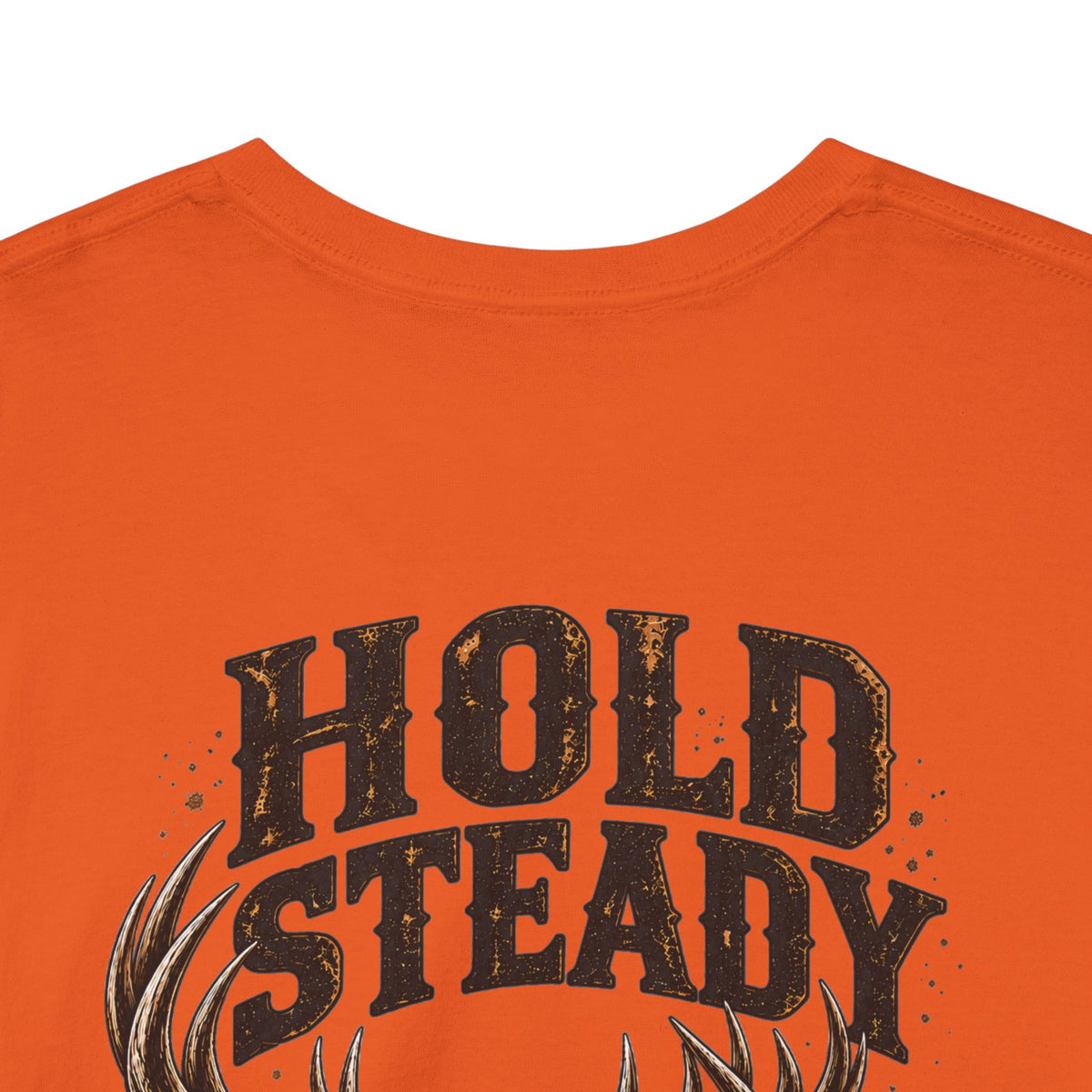 Hold Steady Bow Hunting Tee | Psalm 31:24