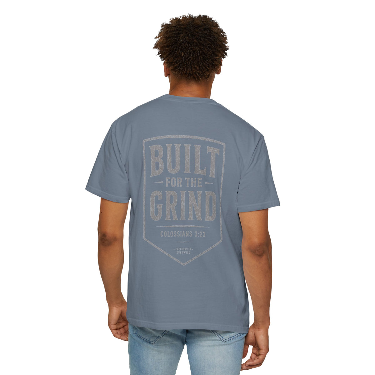 Built for the Grind | Colossians 3:23 Heavyweight Men’s Tee