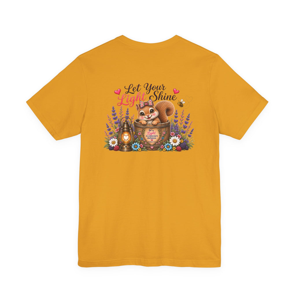 Let Your Light Shine Wildflower Tee | Matthew 5:14