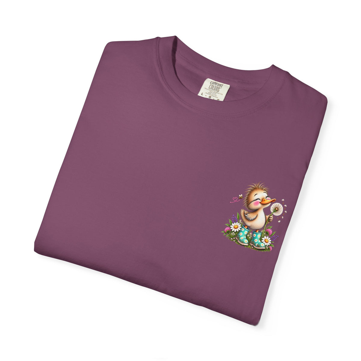 Waddle in His Joy Comfort Colors® Faith Tee | 1 Thessalonians 5:16 KJV