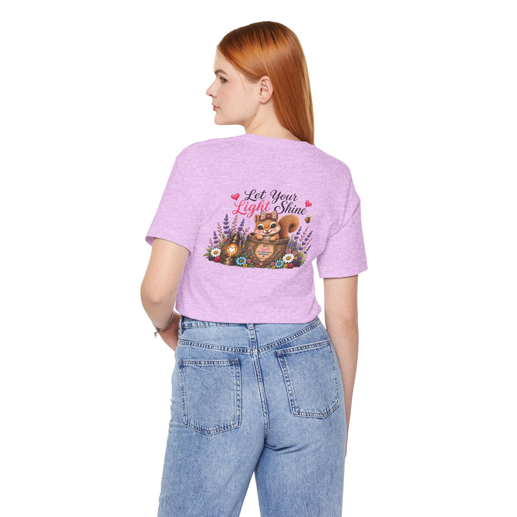 Let Your Light Shine Wildflower Tee | Matthew 5:14