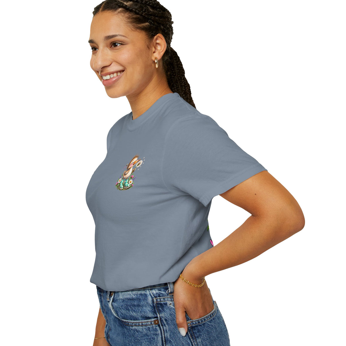 Waddle in His Joy Comfort Colors® Faith Tee | 1 Thessalonians 5:16 KJV
