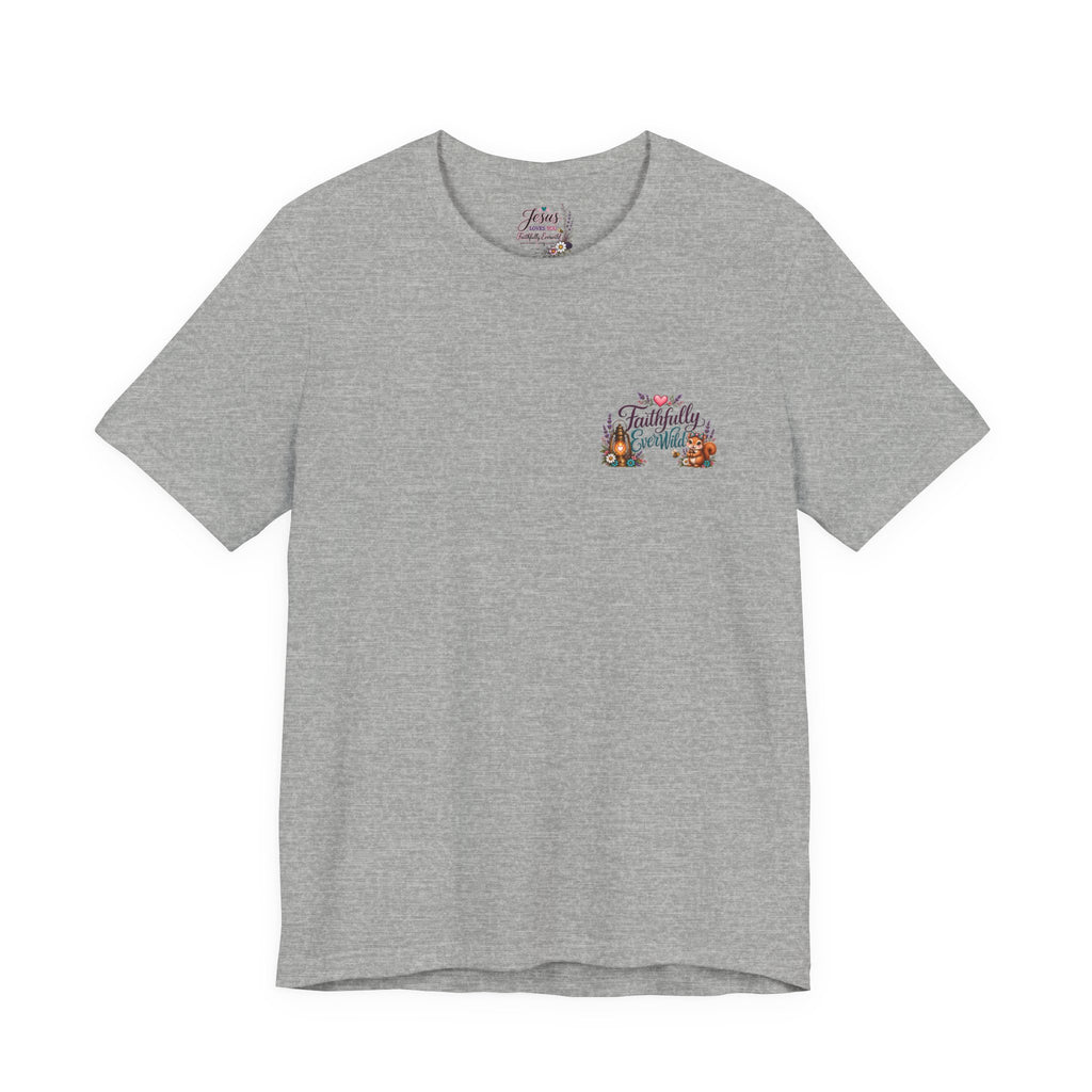 Let Your Light Shine Wildflower Tee | Matthew 5:14