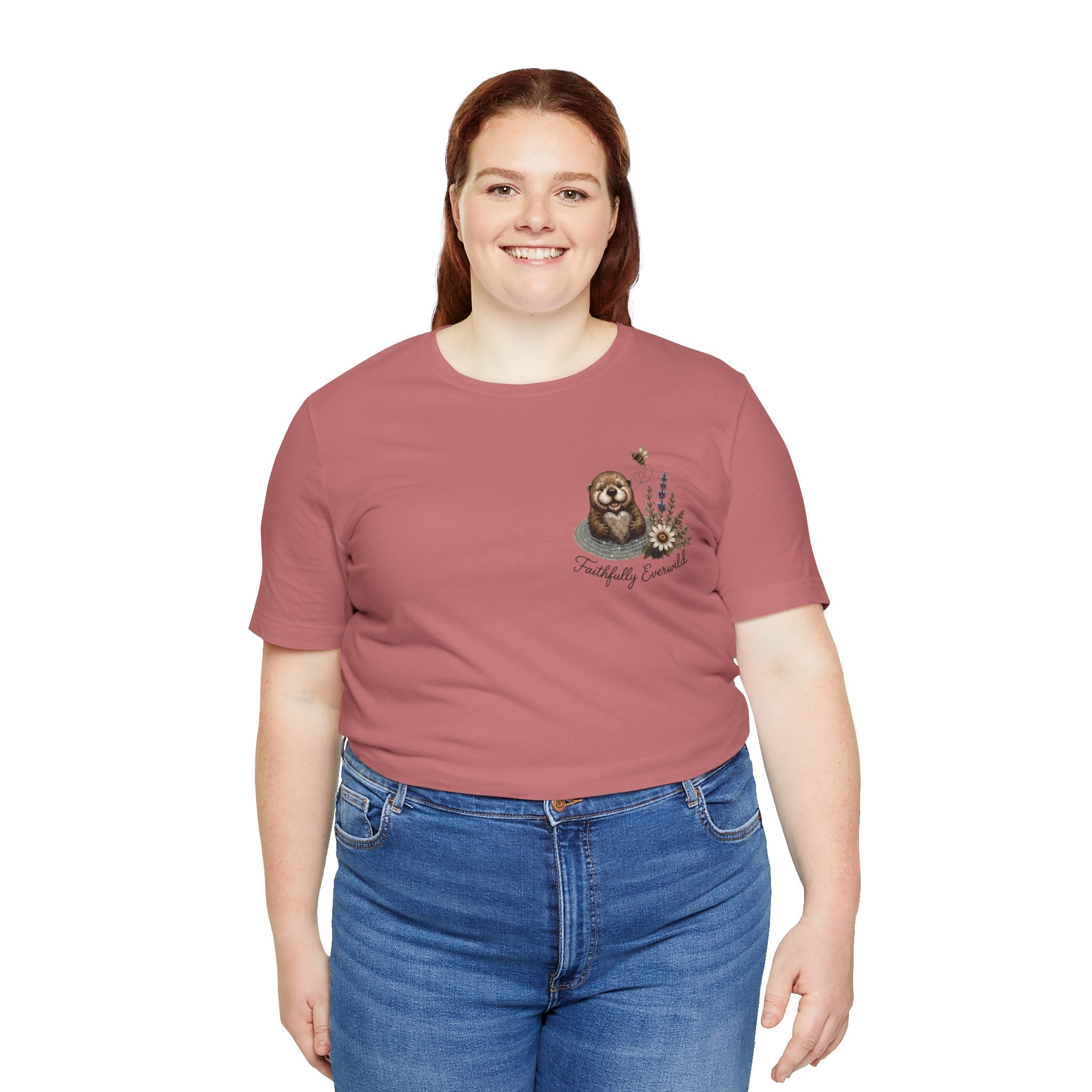 My Favorite Rock Otter Faith Shirt – Psalm 18:2 KJV