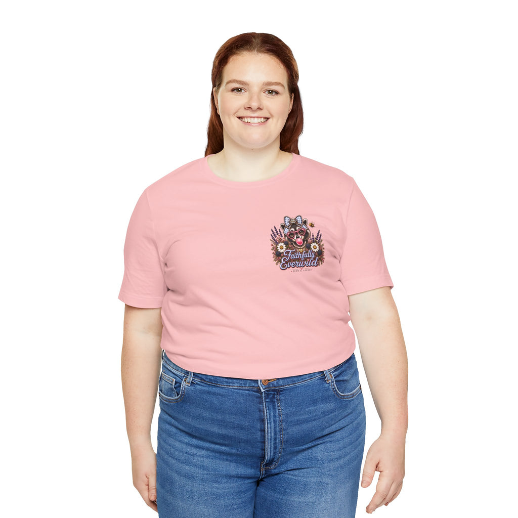 Wonderfully Made Raccoon Tee • Stand Out for His Glory | Psalm 139:14