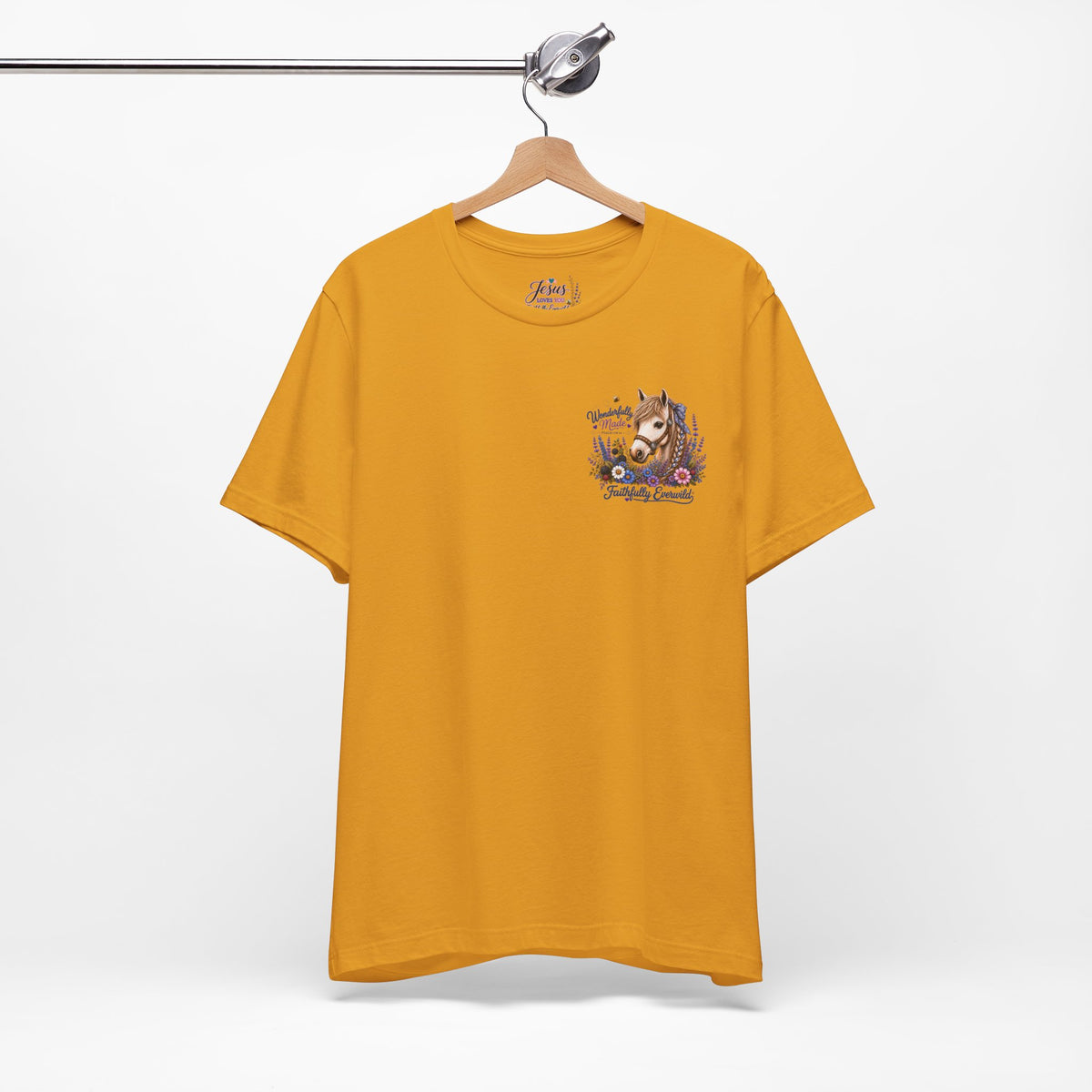 Wonderfully Made • Stand Out for His Glory Horse Tee | Psalm 139:14