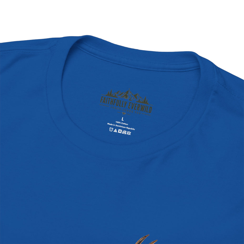 Hold Steady Bow Hunting Tee | Psalm 31:24