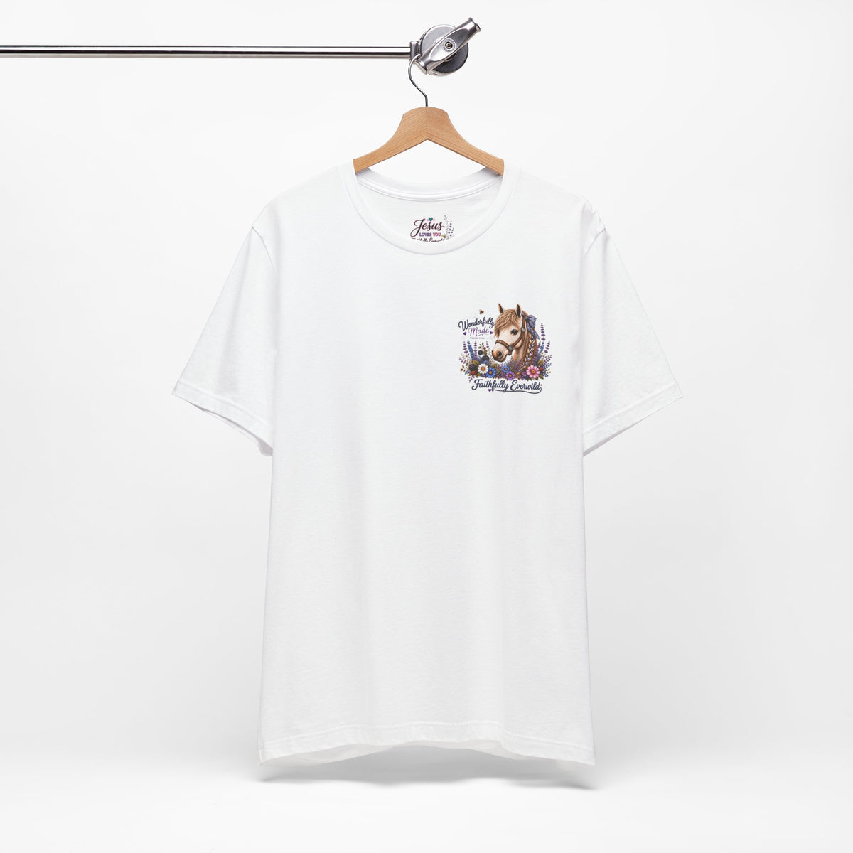 Wonderfully Made • Stand Out for His Glory Horse Tee | Psalm 139:14