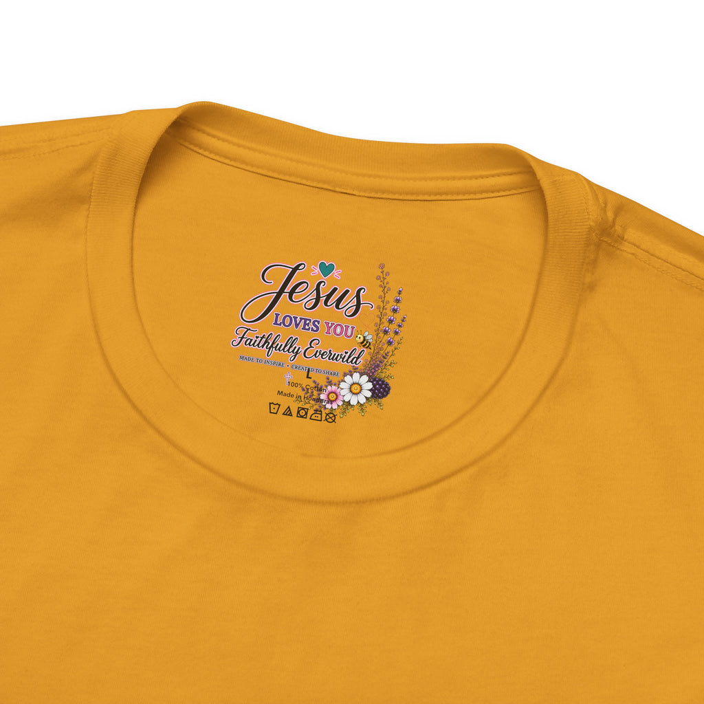 Let Your Light Shine Wildflower Tee | Matthew 5:14